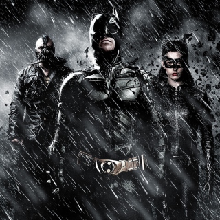 Kostenloses The Dark Knight Rises Movie Wallpaper für 1024x1024