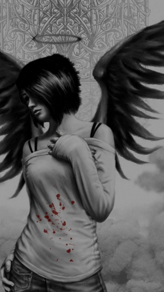 Das Dark Angel Wallpaper 640x1136