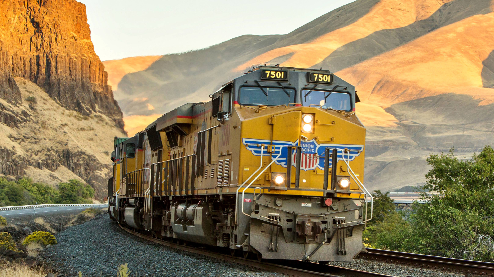 Fondo de pantalla Union Pacific Train 1920x1080