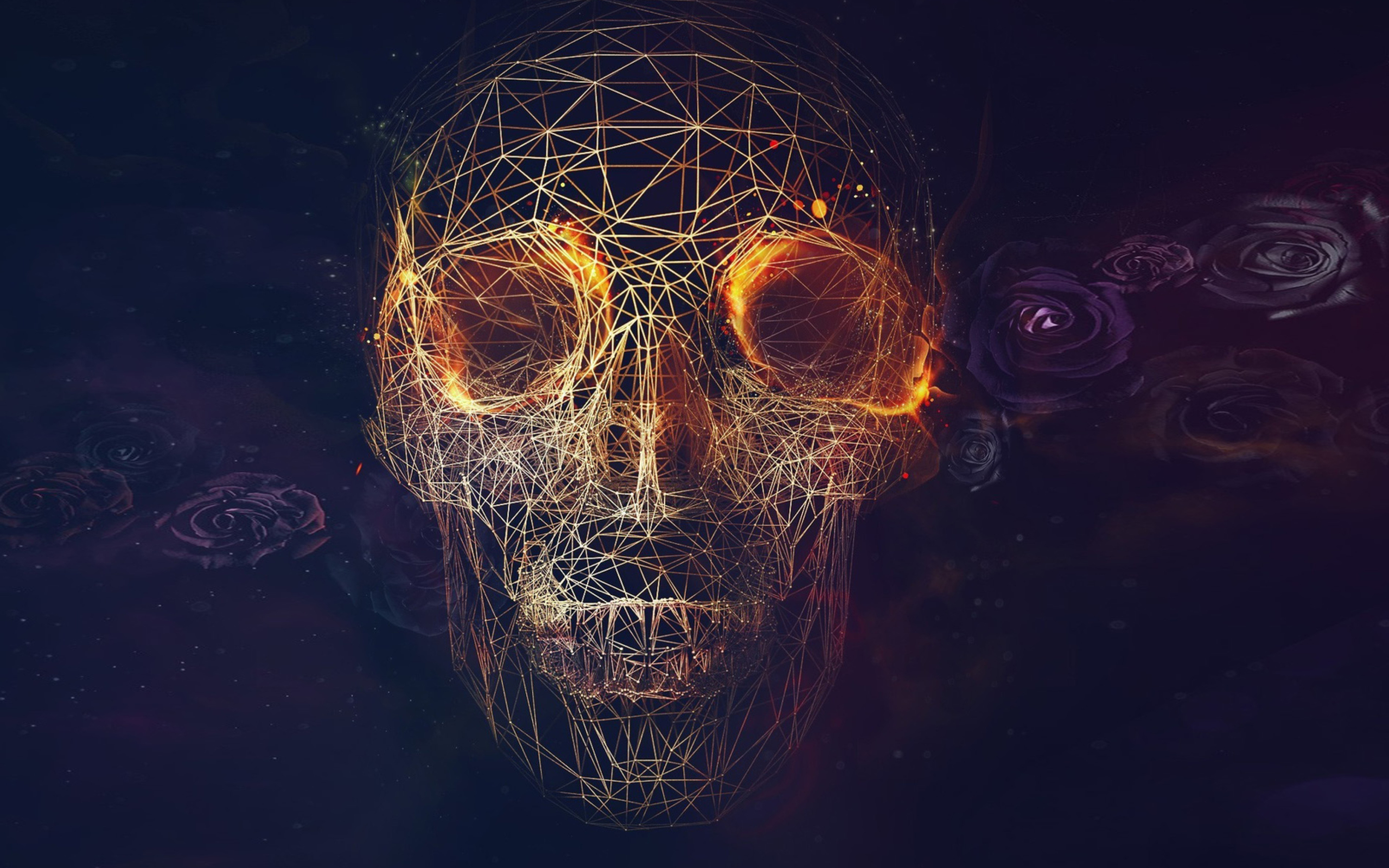 Das Skull Wallpaper 2560x1600