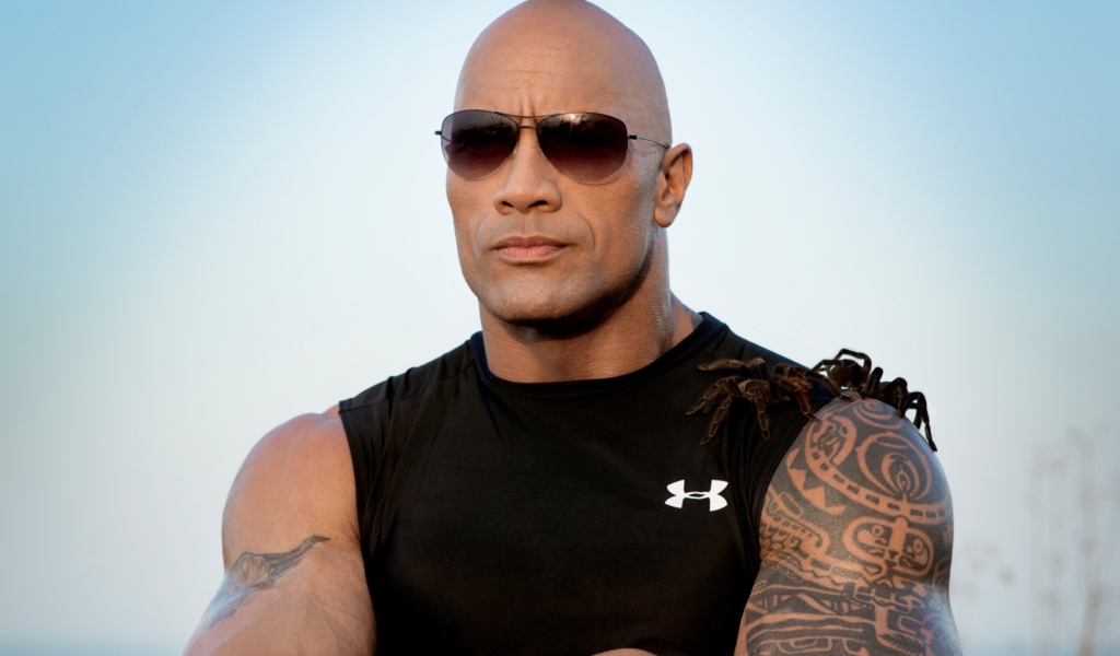 Fondo de pantalla Dwayne Johnson 1024x600