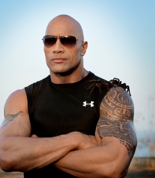 Dwayne Johnson - Obrázkek zdarma pro 176x220