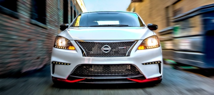 Fondo de pantalla Nissan Sentra Nismo 720x320