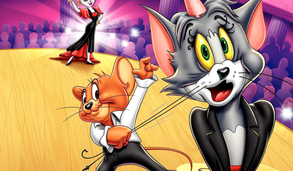 Fondo de pantalla Tom and Jerry 1024x600