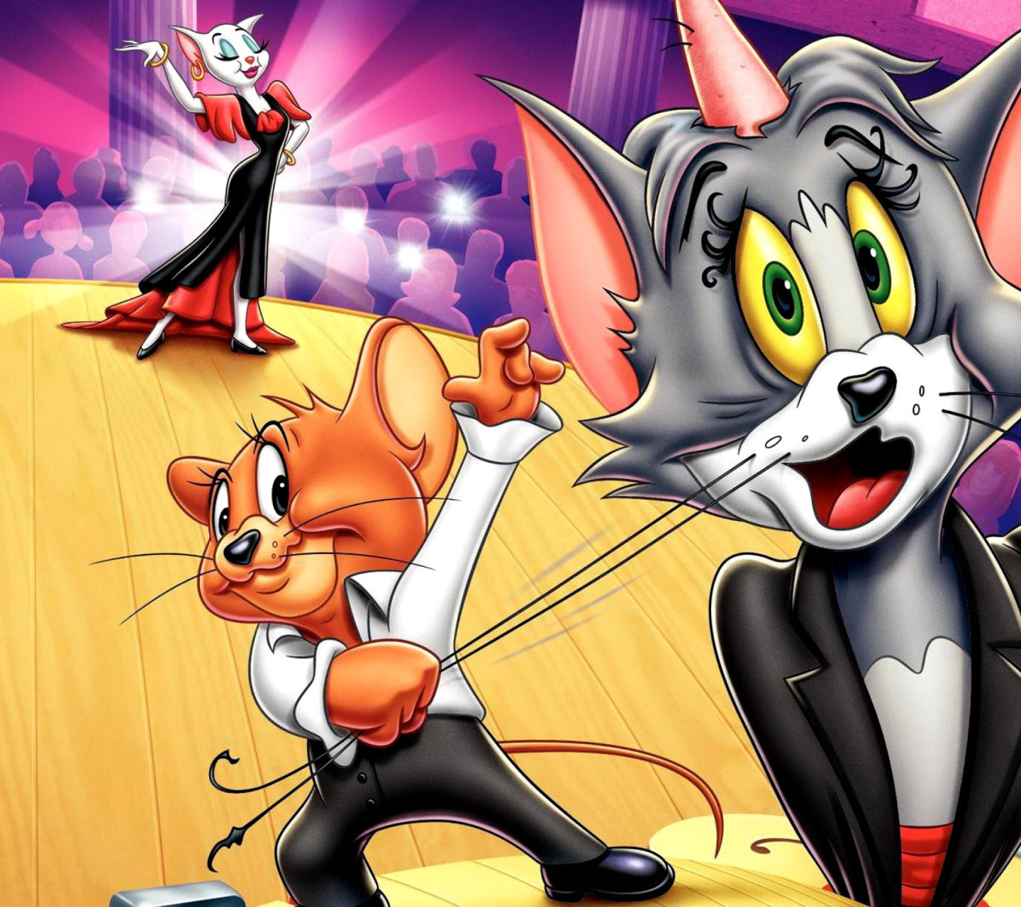 Das Tom and Jerry Wallpaper 1440x1280
