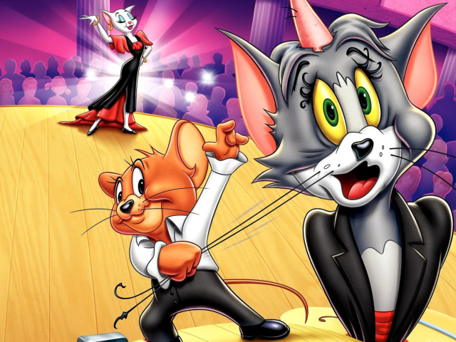 Fondo de pantalla Tom and Jerry 640x480