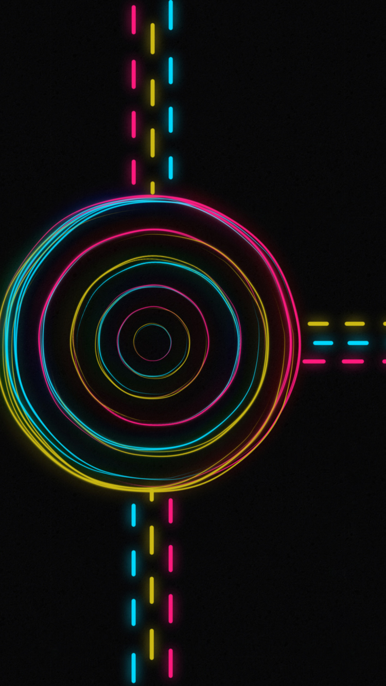 Hypnotic Neon Lights screenshot #1 750x1334