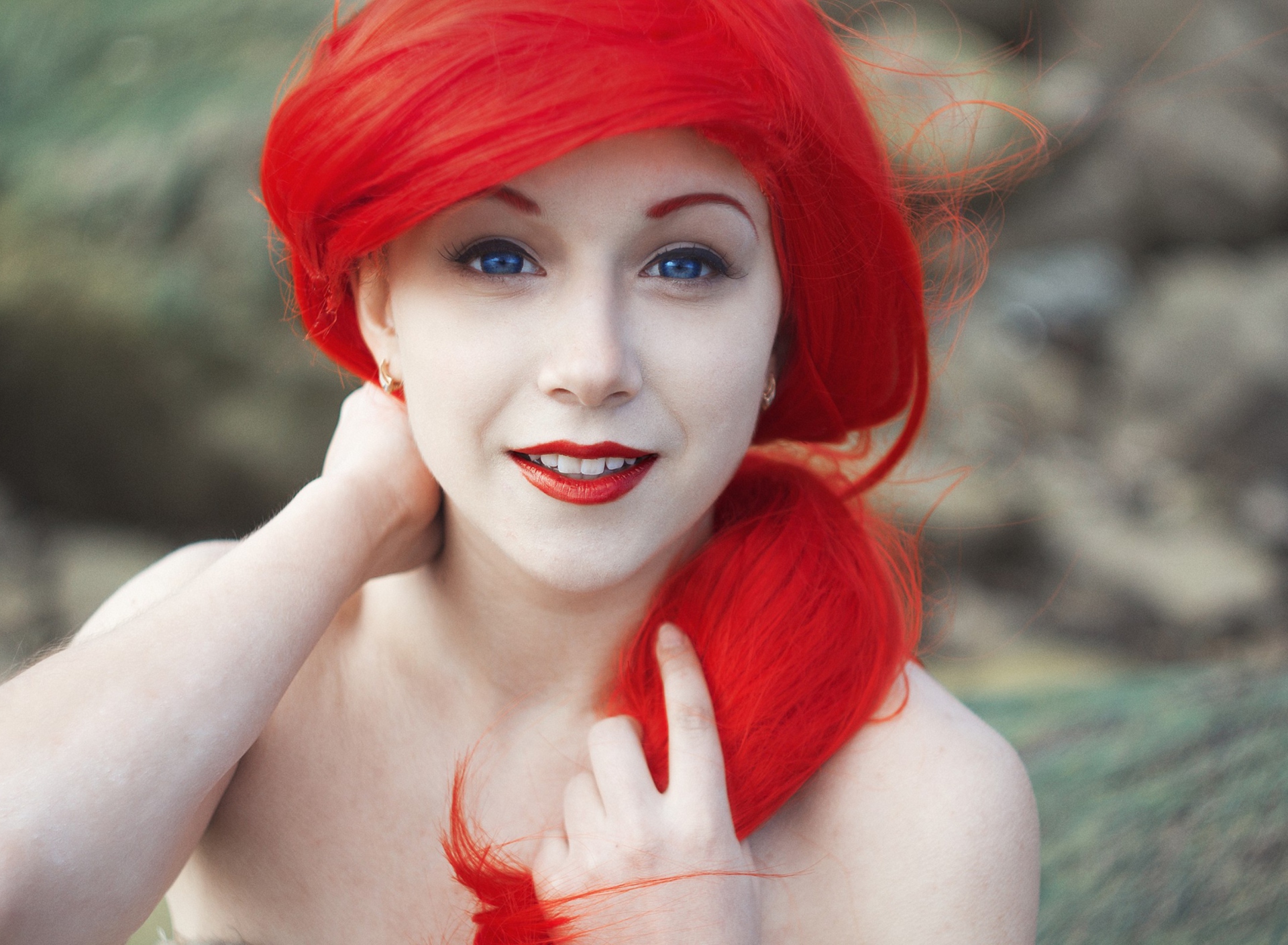 Screenshot №1 pro téma Super Bright Red Hair 1920x1408