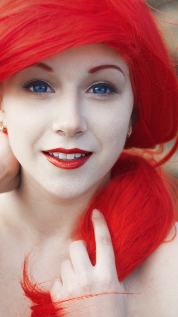 Super Bright Red Hair screenshot #1 360x640