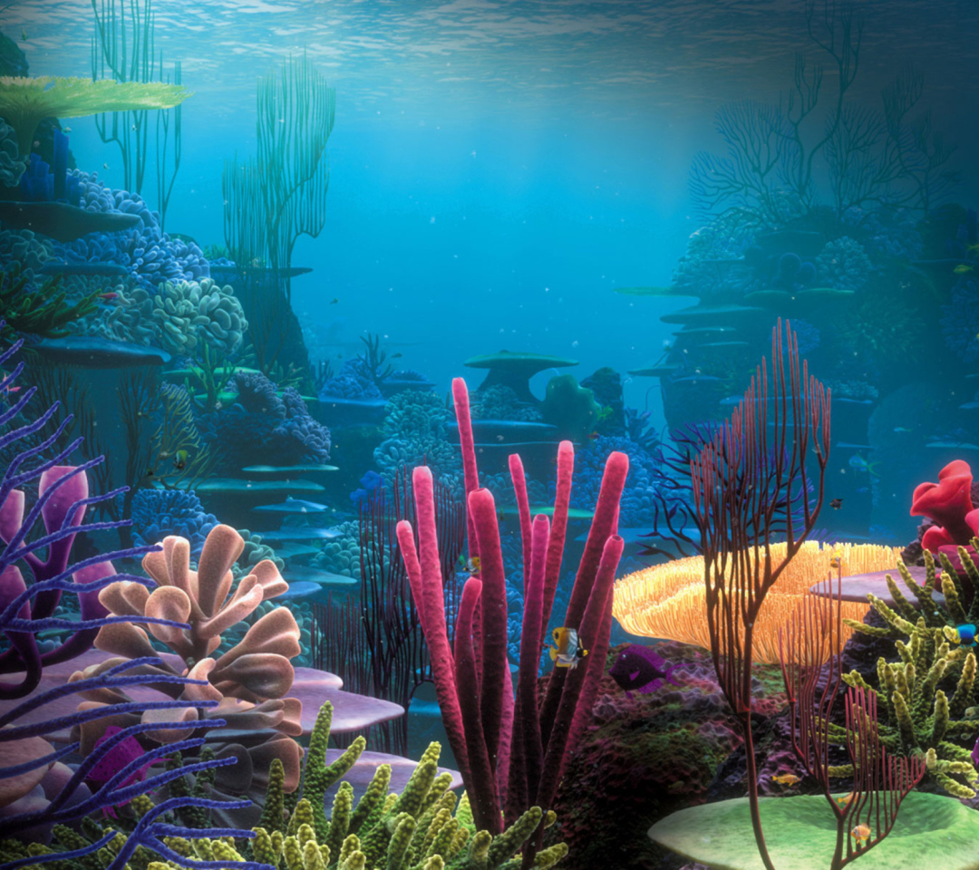 Das Underwater Wallpaper 1080x960