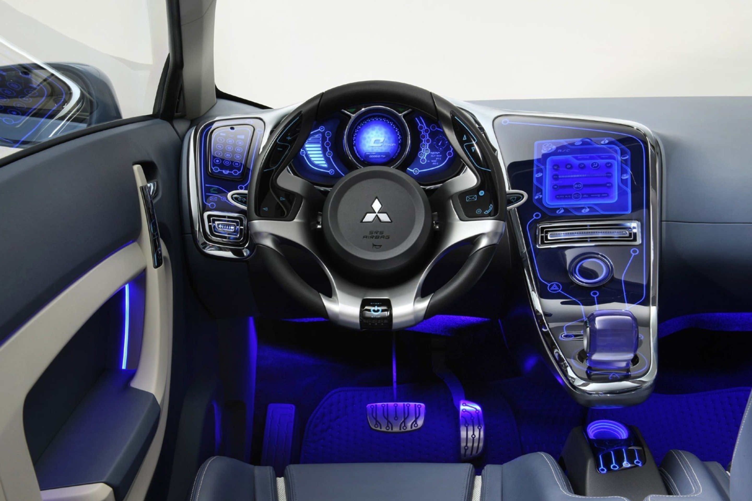 Обои Mitsubishi Interior Tuning 2880x1920