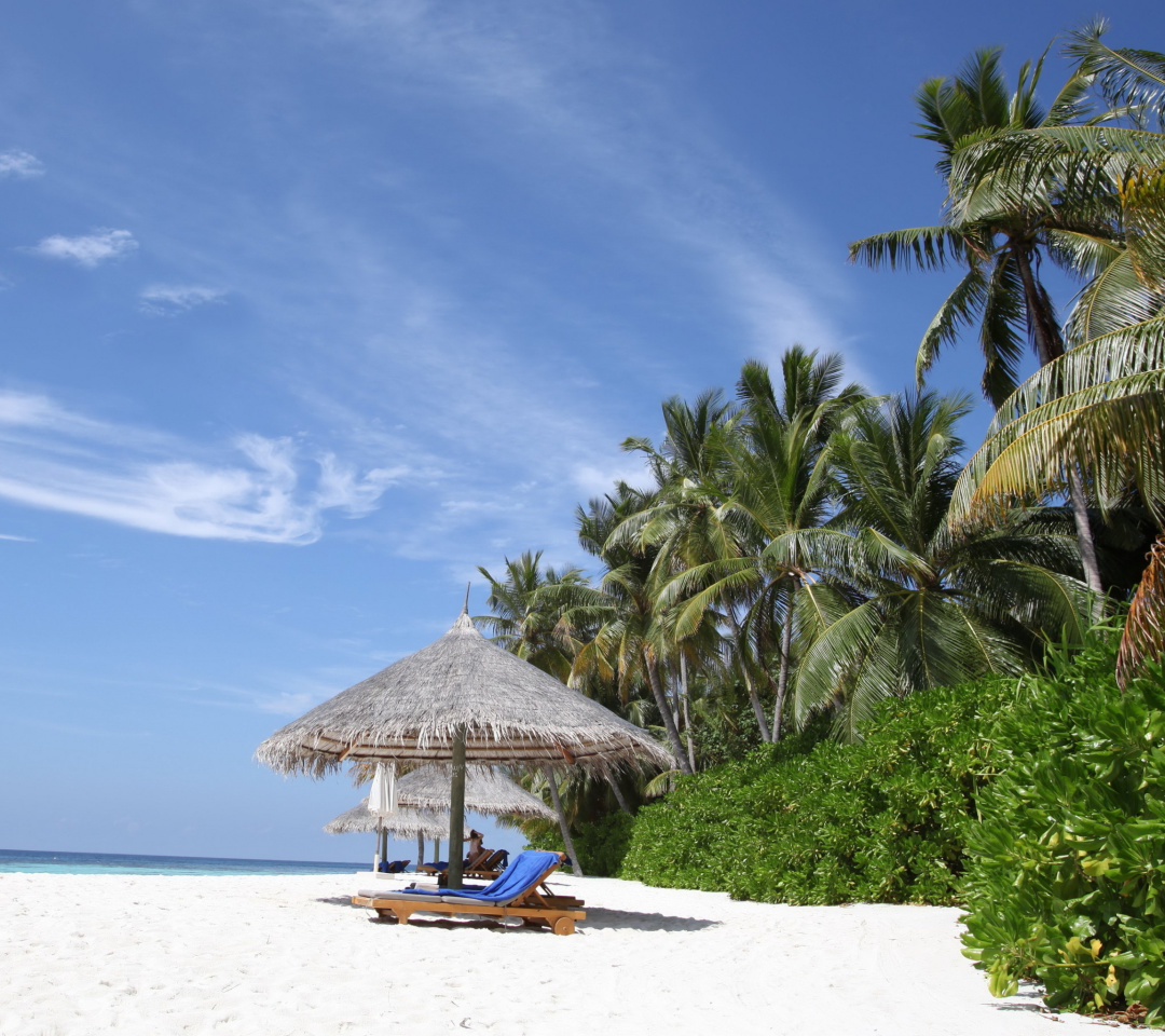 Maldives White Beach screenshot #1 1080x960