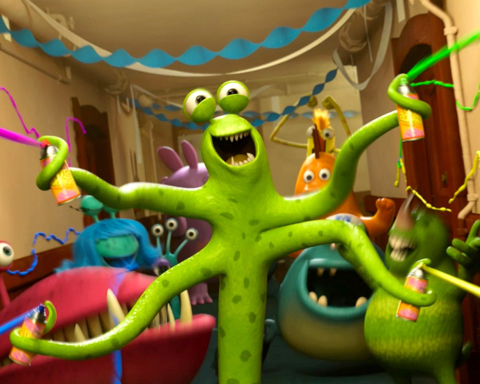 Screenshot №1 pro téma Monsters University 1600x1280