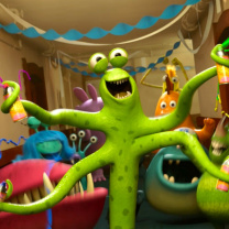 Обои Monsters University 208x208