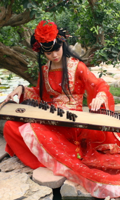Sfondi Asian Music Player 240x400