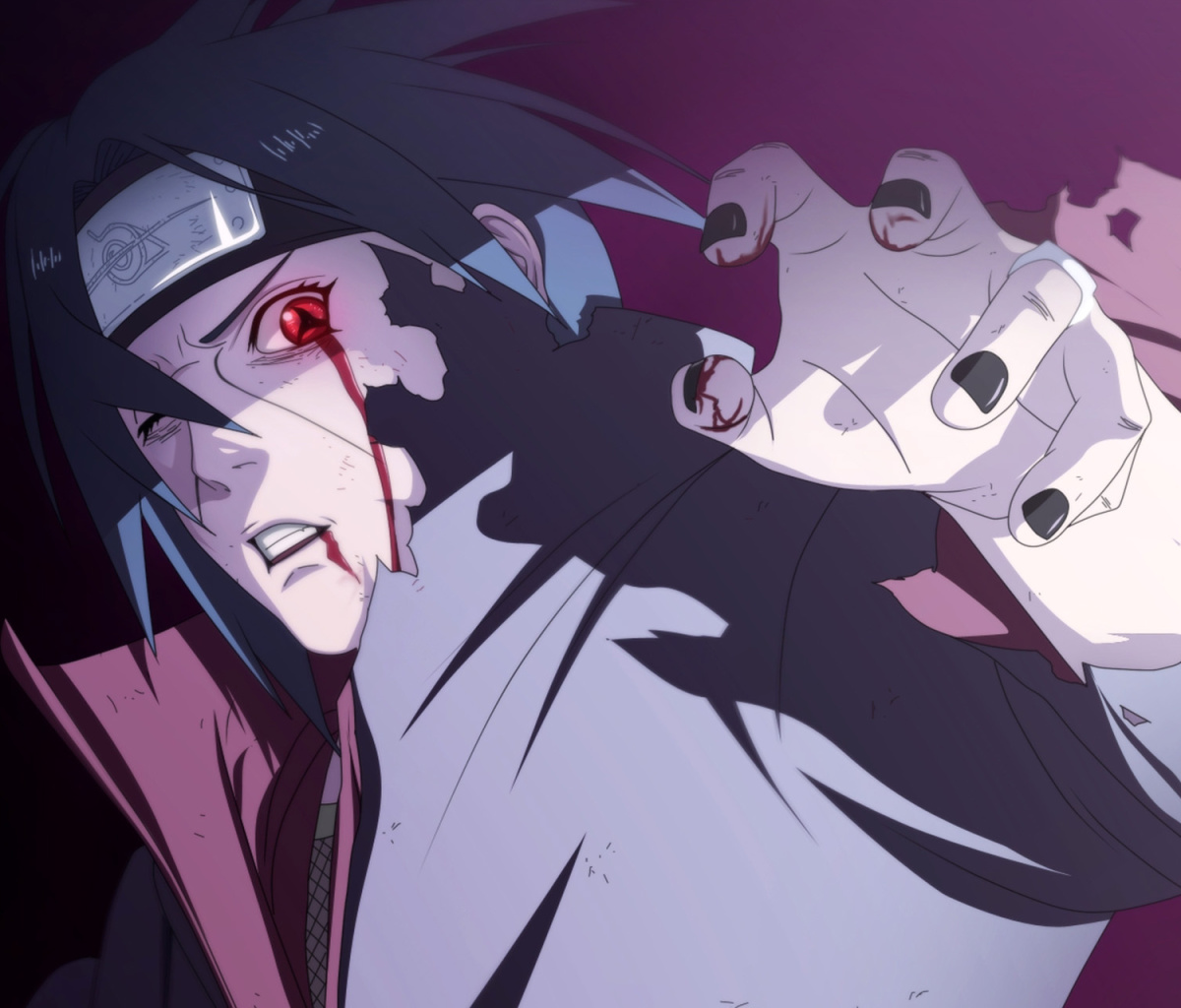 Naruto and Itachi wallpaper 1200x1024