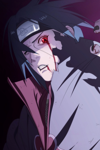 Naruto and Itachi screenshot #1 320x480