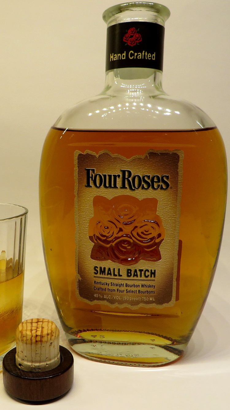 Das Four Roses Bourbon Wallpaper 750x1334