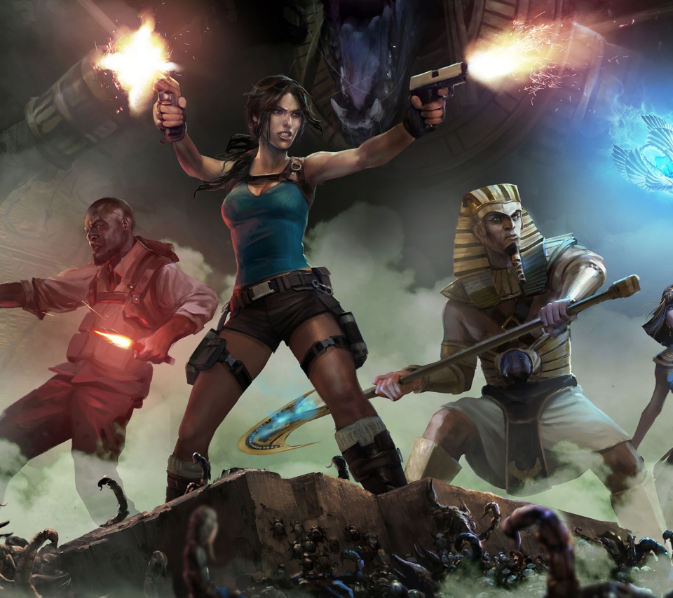 Screenshot №1 pro téma Lara Croft & Temple Of Osiris 960x854