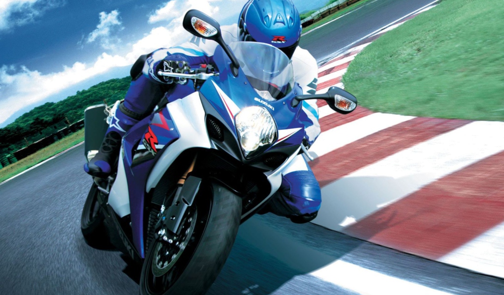 Moto GP Suzuki wallpaper 1024x600
