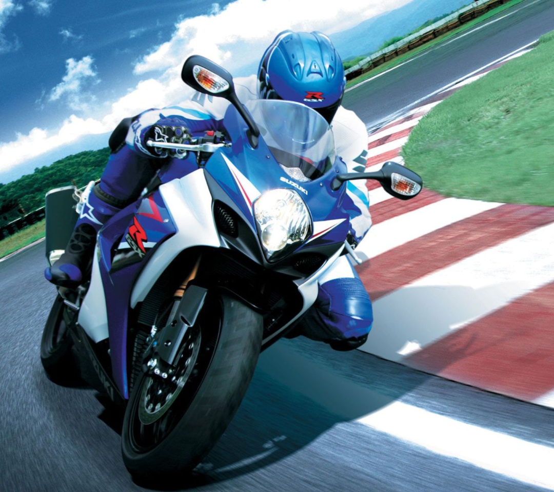 Das Moto GP Suzuki Wallpaper 1080x960