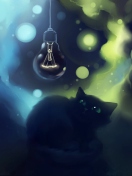 Screenshot №1 pro téma Black Cat 132x176