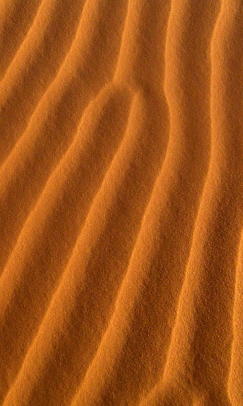 Fondo de pantalla Sand Waves 480x800