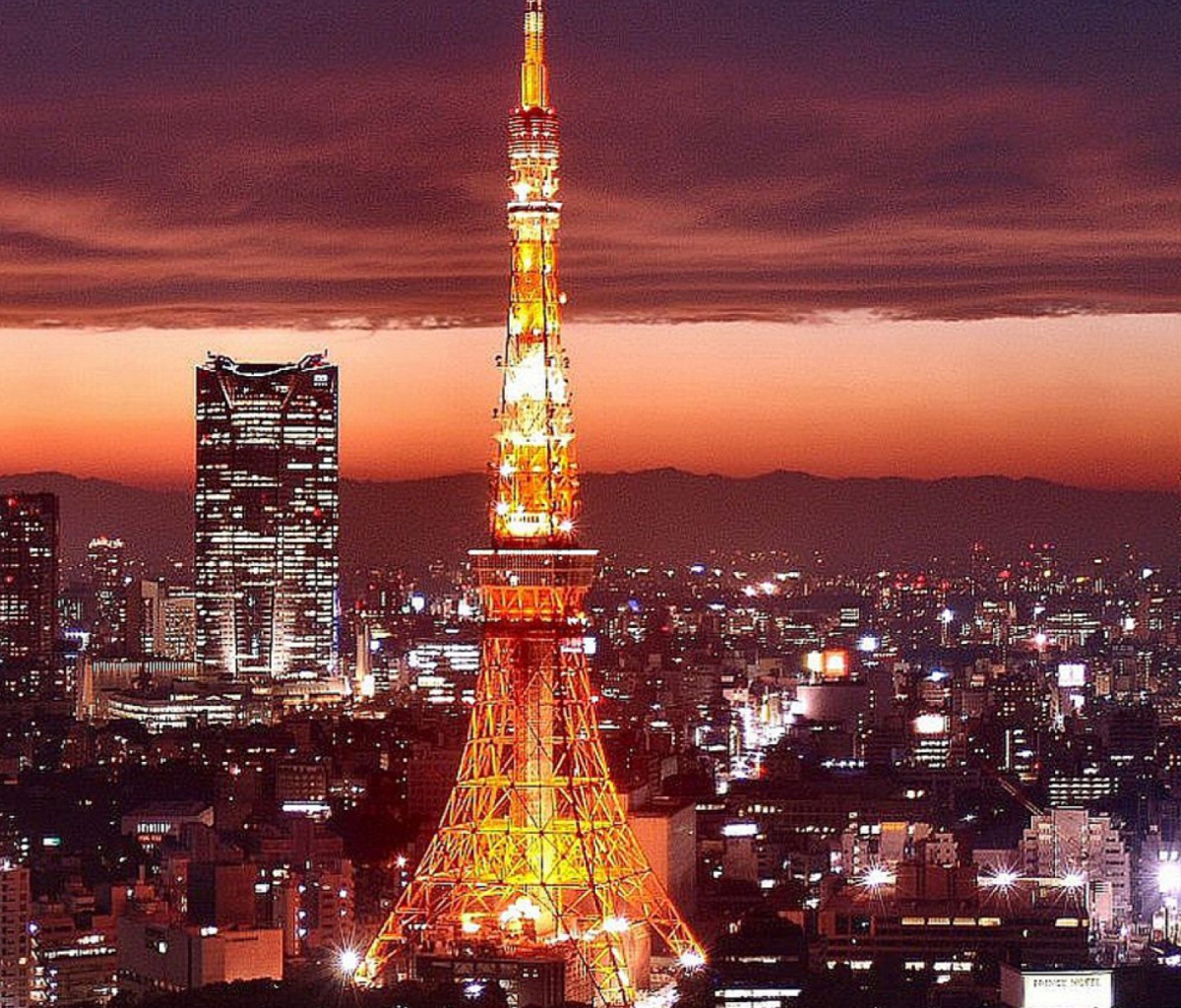 Fondo de pantalla Tower Tokyo 1200x1024