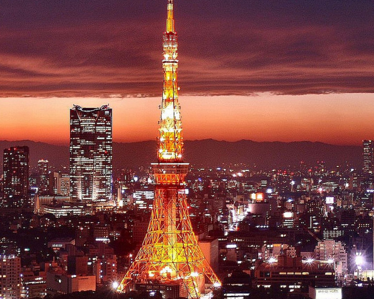 Fondo de pantalla Tower Tokyo 1280x1024