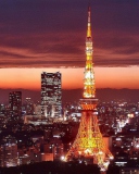 Sfondi Tower Tokyo 128x160