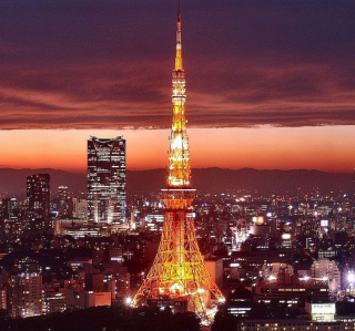 Tower Tokyo papel de parede para celular para 208x208