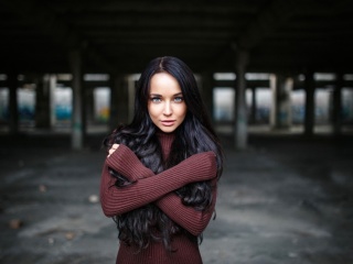 Angelina Petrova Brunette Girl screenshot #1 320x240