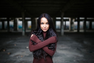 Angelina Petrova Brunette Girl Picture for Android, iPhone and iPad