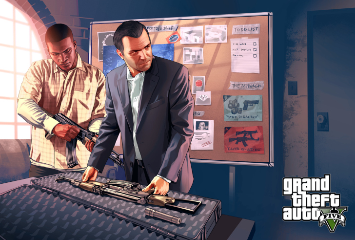 Screenshot №1 pro téma Grand Theft Auto V, Mike Franklin