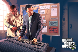 Grand Theft Auto V, Mike Franklin - Obrázkek zdarma pro Nokia X2-01