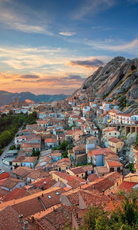 Basilicata Italy wallpaper 480x800