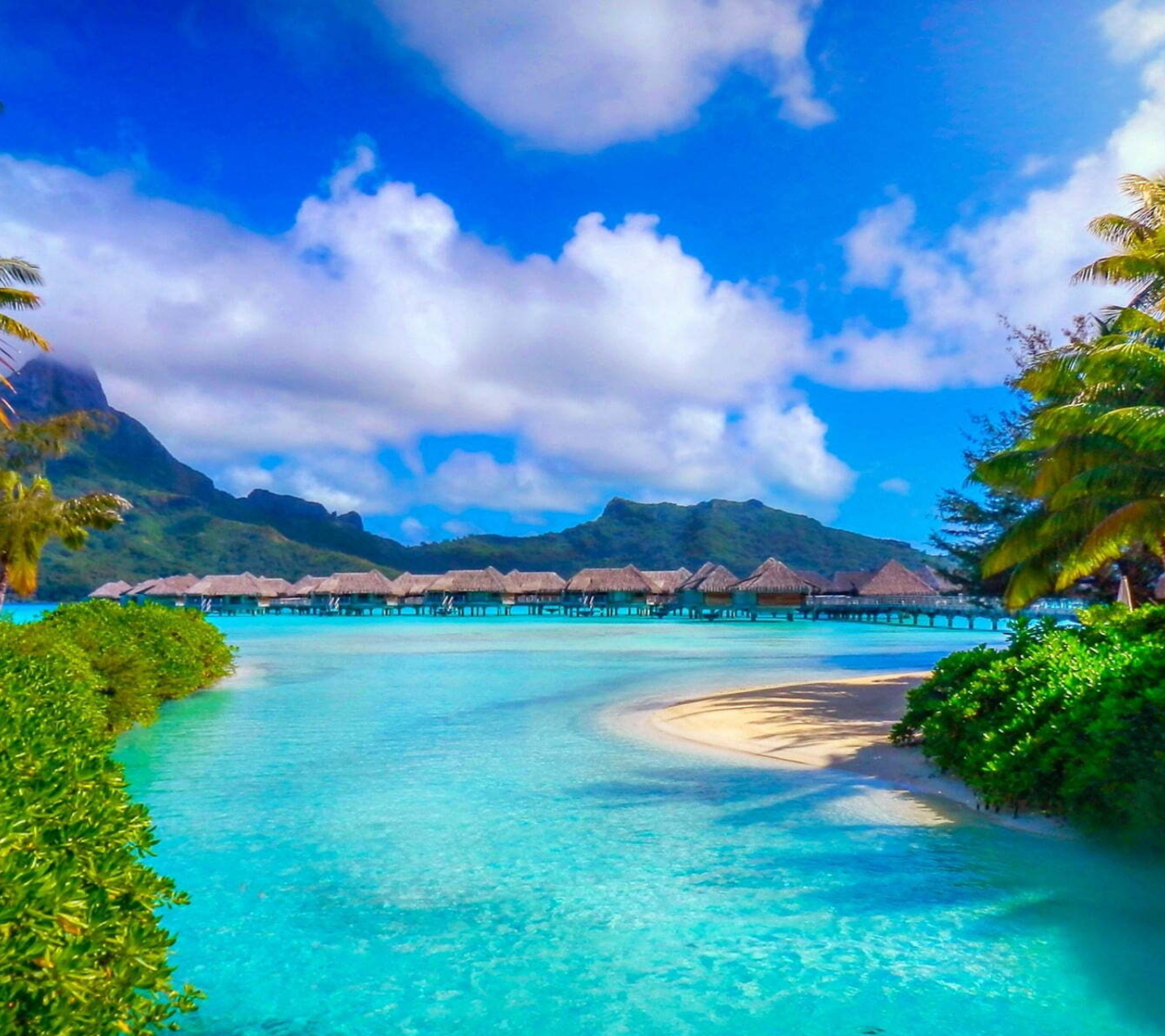 Fondo de pantalla Bora Bora Hd 1440x1280