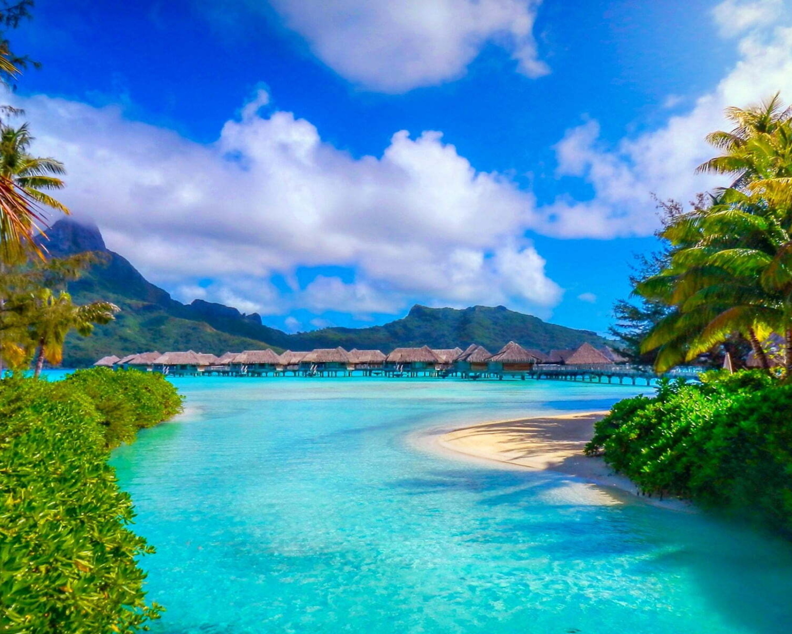 Fondo de pantalla Bora Bora Hd 1600x1280