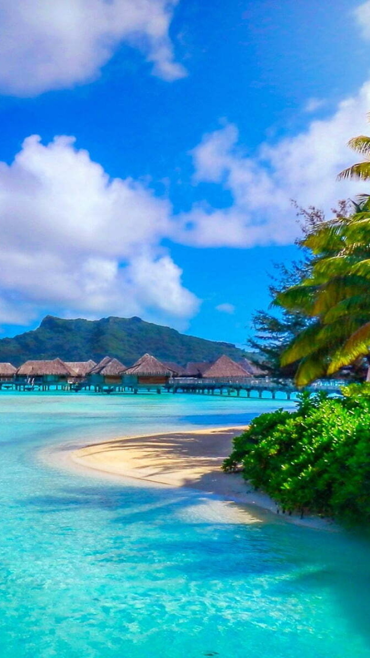 Sfondi Bora Bora Hd 750x1334