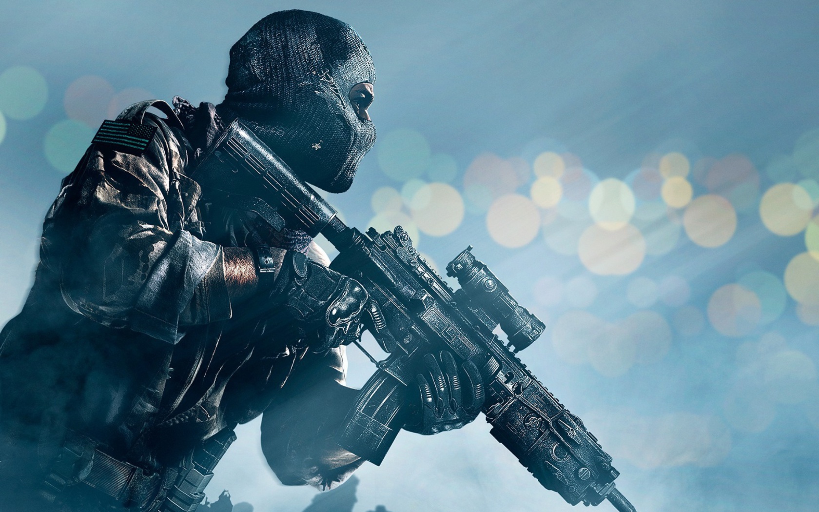 Screenshot №1 pro téma Soldier Call of Duty Ghosts 1680x1050