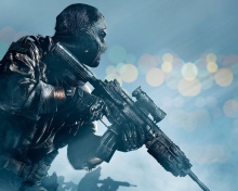 Sfondi Soldier Call of Duty Ghosts 220x176