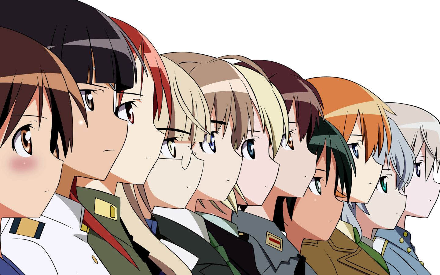 Обои Strike Witches, Light Novel 1440x900