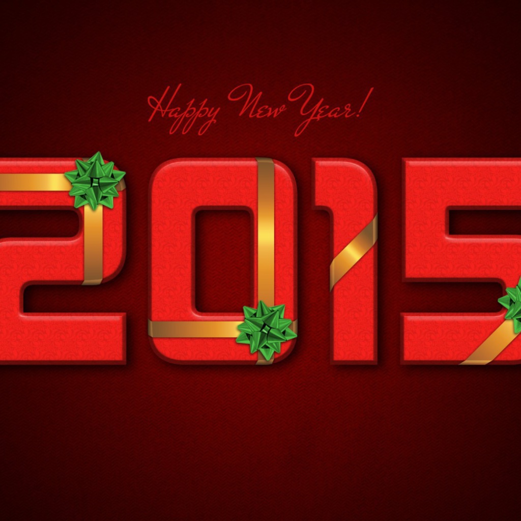 Screenshot №1 pro téma New Year 2015 Red Texture 1024x1024