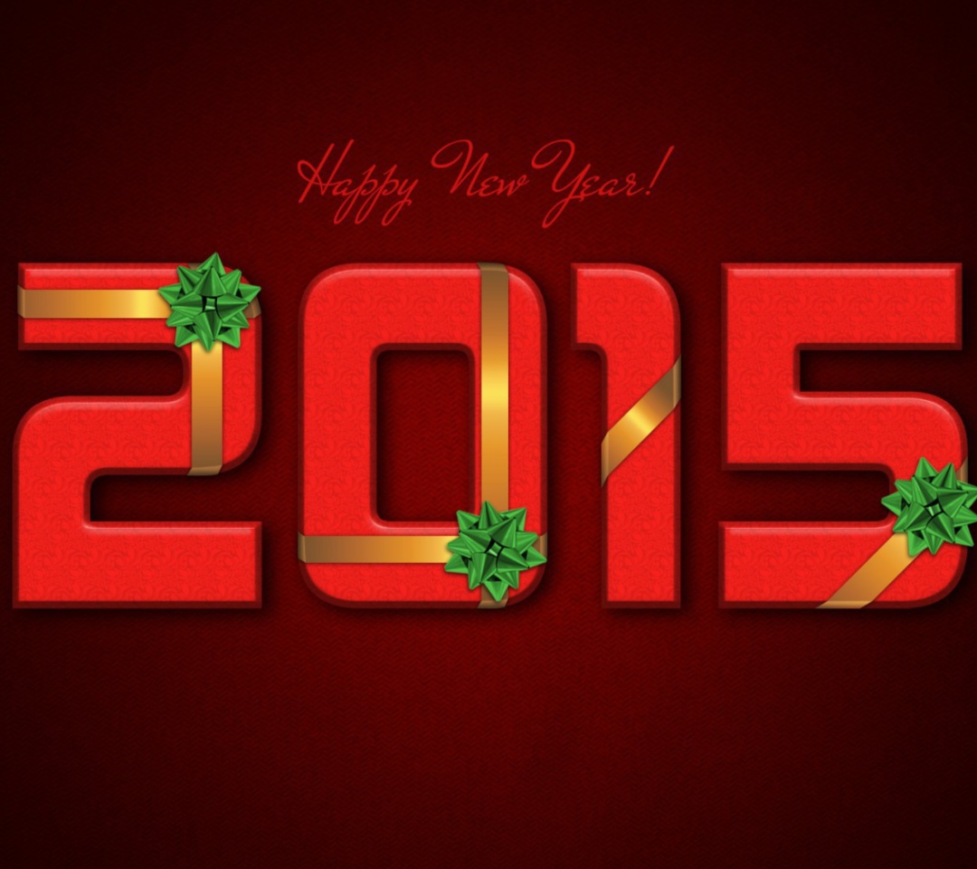 Screenshot №1 pro téma New Year 2015 Red Texture 1080x960