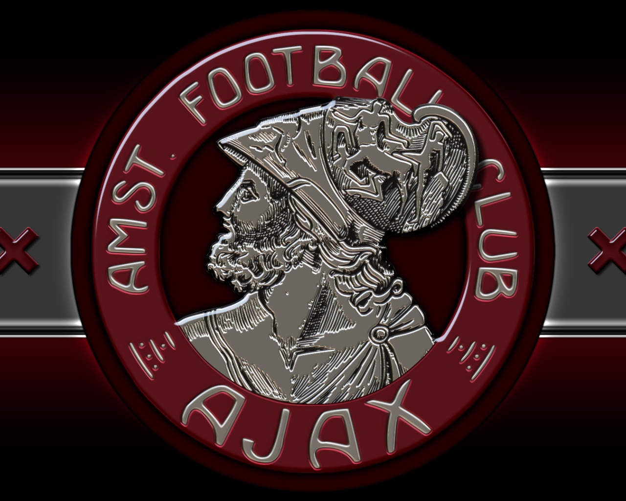 Screenshot №1 pro téma AFC Ajax Club HD Logo 1280x1024