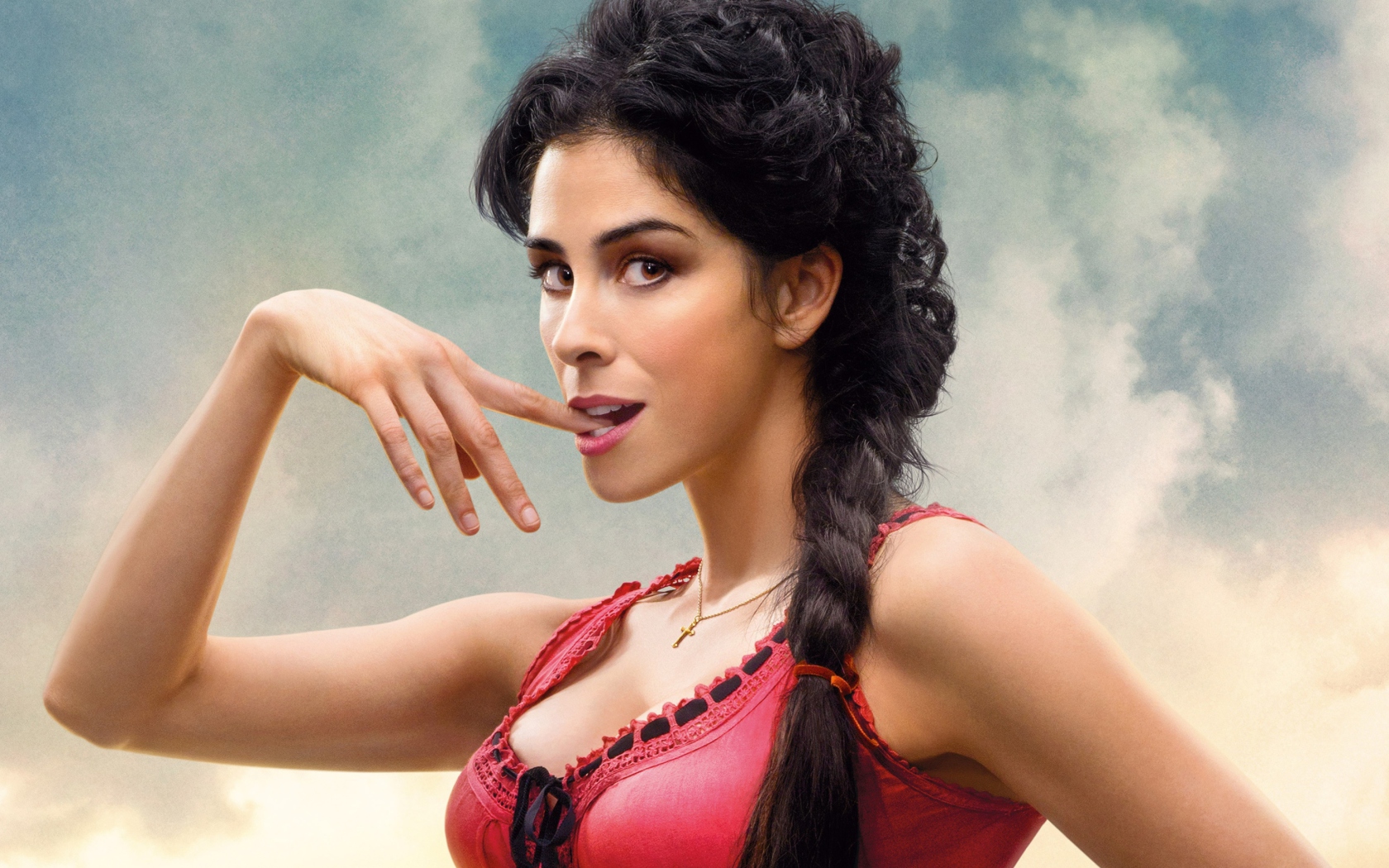 Screenshot №1 pro téma Sarah Silverman In A Million Ways To Die In The West 1680x1050