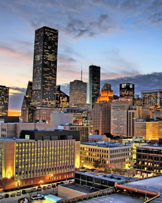 Houston City - Obrázkek zdarma pro 240x400