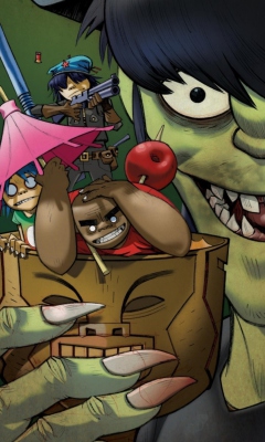 Gorillaz screenshot #1 240x400