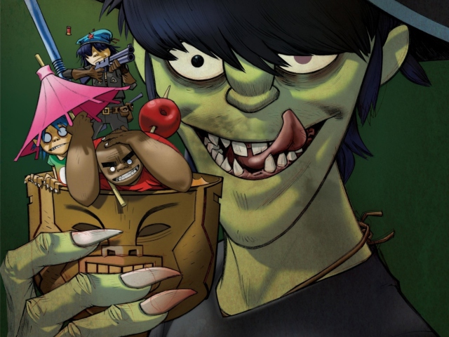 Screenshot №1 pro téma Gorillaz 640x480