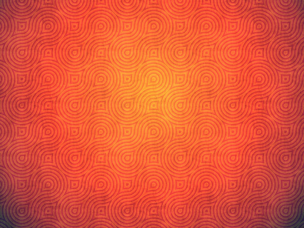 Fondo de pantalla Orange Abstract Pattern 1024x768